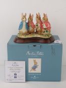 Border Fine Arts Beatrix Potter; 'Four Little Rabbits (Peter, Flopsy Mopsy and Cottontail)',