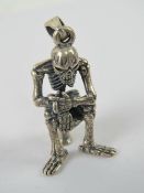 An unusual Gothic pendant in the form of