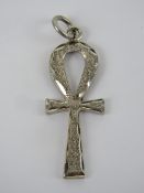 An Egyptian Ankh pendant having Arabic h