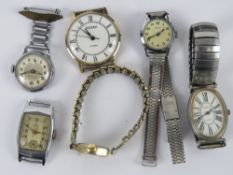 A Sekonda 15 jewel watch head, together