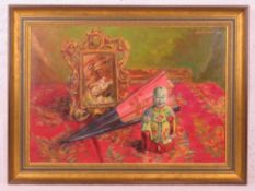 GHB (George) Holland (1901-1987), oil on