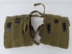 A pair of German MP44 pouches.