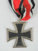 A reproduction WWII German Iron Cross medal.