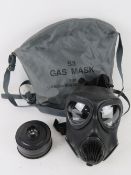A Korean S3 Gas mask and bag.