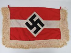A Hitler Youth trumpet banner.