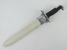 An M1 Garand parade bayonet.