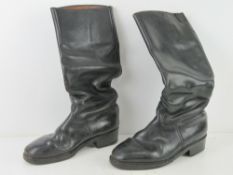 A pair of reproduction German army boots.