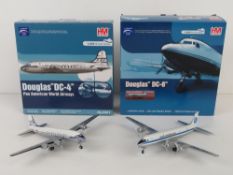 Two Douglas 1;200 scale die cast model a