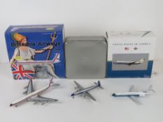 Red Bull 'The Flying Bulls' Douglas DC-6B 1;200 scale model aircraft by Herpa in tin.