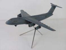 US Air Force PCMR-200-C5A-001 Travis 70030, 1/200 scale model aircraft, in associated box.
