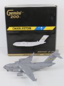 Charlston Boeing C17 1;200 model aircraft, in box.
