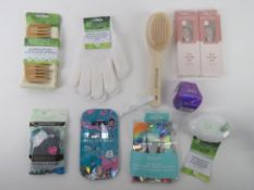 EcoTools; Luxe Massage tools, brush, bat