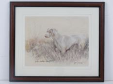 A signed limited edition print of a past