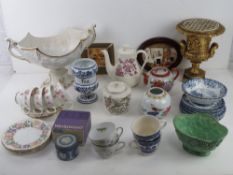 A quantity of assorted ceramics inc teap