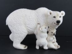 A large contemporary figurine of a polar
