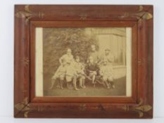 Royal Memmorabilia : An old ( possibly 19thC) Sepia photograph of Albert Edward,