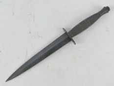 A commando style fighting knife.