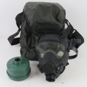 A Hungarian Gas mask and bag.