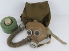 A Russian Baby Gas mask and bag PDF-D.