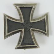 A reproduction WWII German Iron Cross medal.