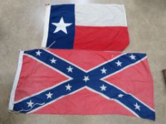 A Texas State flag 36 x 22