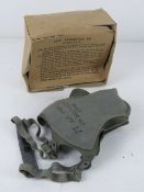 A WWII 1942 dated USA M1 Dust Respirator.
