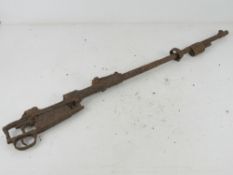 A German K98 in relic condition, recovered from the Kurland Pocket.