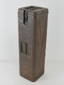 A WWII German PAK 7.5 Ammunition tin with some internals.