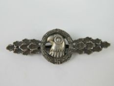 A reproduction Luftwaffe flight bar 'silver'.