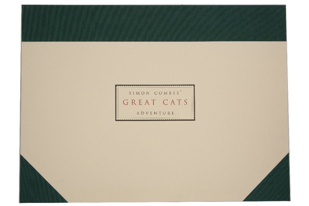 Simon Combes (1940-2004) 'Great Cats Adventure' folio, in original box with booklet - Image 2 of 4