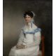 19th Century English School Group of four pastel three quarter length portrait studies, one - Image 3 of 12