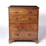 Mahogany fall front side cupboard with one deep drawer and one dummy drawer, 60cm across, 45cm deep,