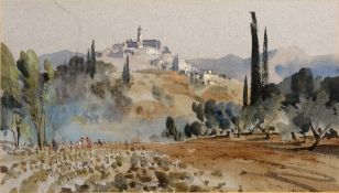 John Barrie Haste (1931-2011) three watercolours, the largest signed lower left and dated '74,