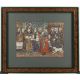 Mary Tozer (b.1947) 'Fairy tale gathering' watercolour, in original frame, signed and dated 1974 - Image 2 of 3