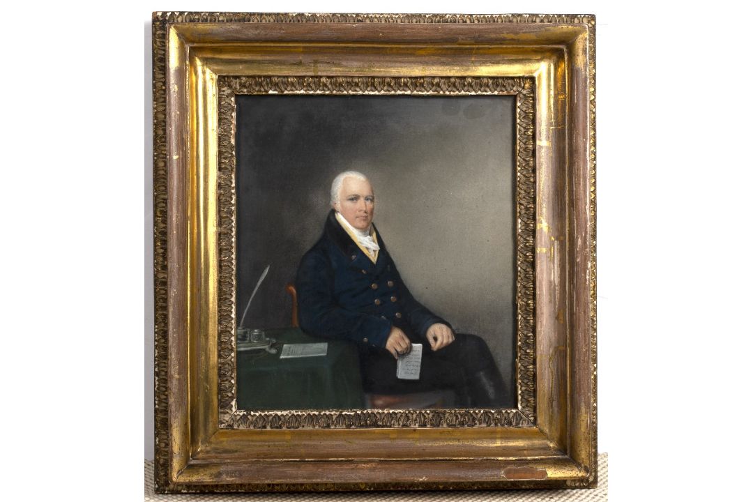 19th Century English School Group of four pastel three quarter length portrait studies, one - Image 6 of 12