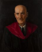 Ruth Simpson (1889-1964) 'Dr John Nightingale' oil on canvas, signed and indistinctly dated lower