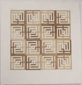 Issam El-Said (1938-1988) 'Untitled' etching and aquatint, numbered 14/50, signed in pencil lower