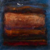 Mark Maxwell (b.1966) 'Core II' mixed media on canvas, signed to the back of the canvas, 100cm x