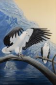 Trevor Boyer (b.1948) 'Untitled' watercolour, signed and dated 1980 lower left, 61cm x 40cm