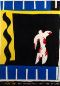 Henri Matisse (1869-1954) Exhibition poster for 'The Minneapolis Institute of Arts' 85cm x 60cm