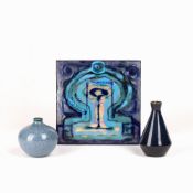 Bertil Lu for Rorstrand ceramics Two miniature vases, incised 'R BL, SWEDEN, 3' to the base, 7.