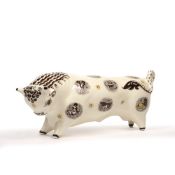 Arnold Machin (1911-1999) for Wedgwood 'Zodiac' pottery bull, printed in colours with zodiac