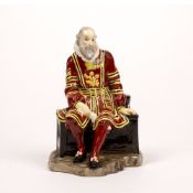 Royal Doulton & Co 'A Yeoman of the guard HN688' figure group, with hand painted signature and stamp