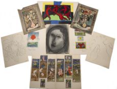 Collection of loose prints from old editions of Verve magazine to include: Henri Matisse, George