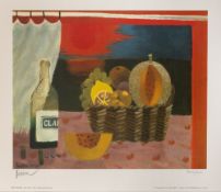 Mary Fedden (1915-2012) 'Red Sunset' 1994, signed print, edition number 340/500, blind stamp lower