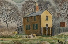 Douglas Percy Bliss (1900-1984) 'Untitled' watercolour, signed and dated 1929 lower left, 31cm x