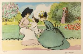 Kees Van Dongen (1877-1968) 'Dans la parc' lithograph, blind stamp and numbered 221/290 in pencil