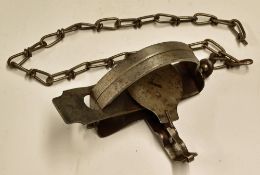 Vintage US Vermin Trap c1900 - Oneida Jump Animal Trap Co Lititz P A - No. 3 Spring Trap - overall