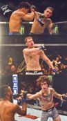 UFC – Selection of Autographed Colour Prints including Anthony Pettis, Alexander Volkanovski, Sean