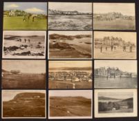 Collection of Scottish Golf Course and Golf Club postcards in the Argyll and Bute area incl